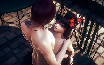 Unleash Your Desires with the Luscious Enchantress in Genshin Impact Hentai - Hu Tao Boobjob and Anal with Creampie for the Ultimate Japanese Asian Manga Anime Film Game Porn Experience!