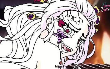 Drool-worthy Daki and Tanjiro Take Down Demons with Their Luscious Moves!