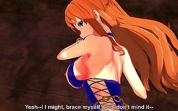 Nami's Luscious Body Takes on Multiple Partners in the Hot 'One Piece' Porn Parody