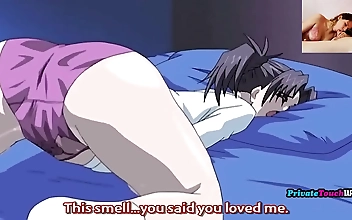 Forbidden Love: Hentai Charming MILF Pleases Stepson in Secret Hideaway