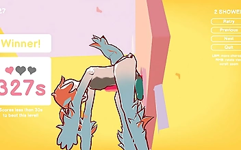 Get Luscious with 3D Hentai LGBT Game Odymos Episode 2 – Fucking the Ceiling Lamp as Anal Plug