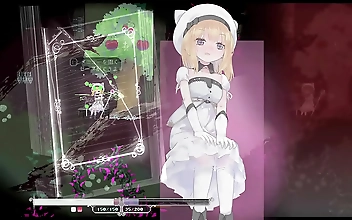 JAV Slut Taps Her Wet Pussy in Damp Cradle of Mushrooms