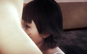 JAV Actress Himawari Gives Mind-Blowing Blowjob to Creepy Old Man