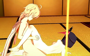 JAV Hentai Sensation: Sara's Blowjob and Fuck by Aether in Japanese Asian Manga Anime Game Porn