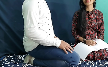 Behold the Luscious Indian Teacher's Doggy-style Ride with Clear Hindi Voice: A JAV Delight!