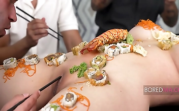 Luscious JAV Idol Suki Sins Coochie Sushi: A Freeuse Japanese Delight for Your Eyes Only