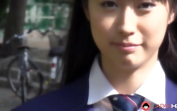 Tomomi Motozawas Luscious Schoolgirl Tease: Sucking Her Classmates Cock in Uniform