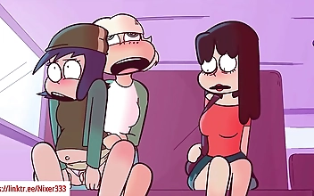 Horny Futa Brings the Heat in Hot Hentai Bus Cartoon Anime