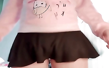 JAV Cutie Hana Lily s Juicy Booty and Virgin Pussy in Action