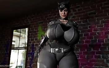 Getting Pounded by a Big Dick in Her Juicy Ass! JAV Enchantress Cat Woman's Ultimate Pleasure