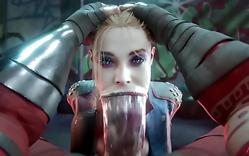 Queen Harley Quinns Luscious Throat Sensations: A JAV Fans Ultimate Fantasy