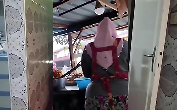 Obscene Indonesian Milf with Thick Figures to Die For