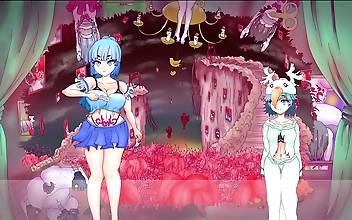 Exorcist Yukiho Reveals Her Sexy Secrets in The Labyrinth of Despair & Boss Gameplay