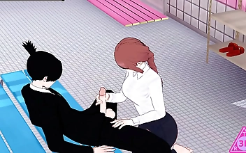 JAV KOIKATSU Chainsaw Man hentai videos with luscious enchantress seduce slut for hot sex blowjobs handjobs and orgasmic handjobs