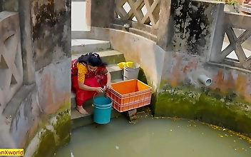 Unleash the Luscious Bhabhis Desires in Rural India- Virgin MILF Seduces Young Men in the Countryside