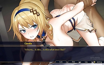 JAV Exclusive: Luscious Enchantress Goes All Out in Arena Pt 2! Kaguragames First Fight Lost