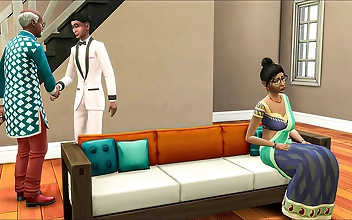 Japanese Wifes Cuckold Threesome with Young Lover - Exclusive JAV Video