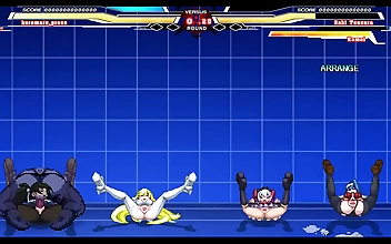 JAV Porn Battle: Kuromaru Vs ARCANA HEART - A Luscious Feast for Your Eyes