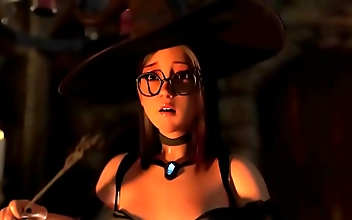 Omitome Attractive Japanese Alluring Enchantress & Green Forest Kiss Scene - JAV Porn Video