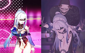 A Luscious JAV Enchantress Jing Liu Brings the Heat in Hentai Dance MMD Clip