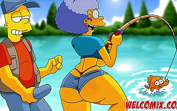 JAV Hentai: Enchanting Booty Scenes from The Simpsons Porn
