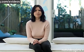 JAV cutie Kagney (22) takes on 5th cock, breaking her cherry! MUST-WATCH!