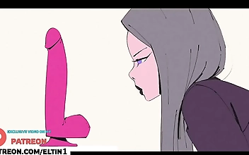 Revel in the Luscious Anal Pleasures of our Hot Enchantress with this Big & Intense Dildo