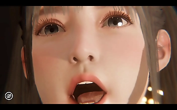 Hentai Heaven: Watch Alanas Intense Air Fuck Session in 3D!