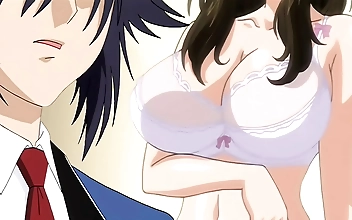 Luscious MILF Seduces Daughter s Boyfriend in Hentai Kinkfest!