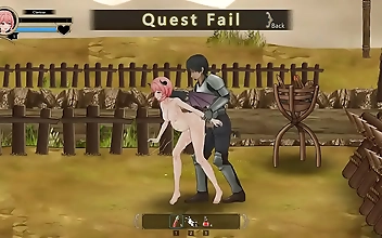 Attention, Army Men! You Can't Miss This Jav Hentai Video Featuring a Sexy Pink-Haired Succubus MILF with Her New Employees in the 'Guild' Game!