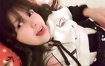 Japanese Teen Humping Pillow Video Leaked! Ana Hina s Enticing Little Pussy Revealed