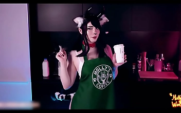 Come and Get It! Alluring Molly s Starbucks Cowgirl - A JAV Video You Don t Want to Miss!