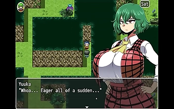 Japanese Beauty Yuka's Forbidden Sexual Ritual with a Yokai in Hentai Game Ep3 (Featuring Massive Boobs)
