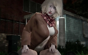Revealing Ashleys Desires in Hentai Resident Evil 4 Remake: Her Luscious Body Unleashed in 3D Animation!