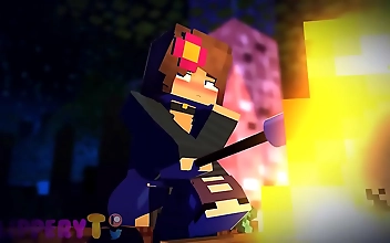 Jenny X Creeper - The Luscious Alluring Enchantress Seduces You with Her Sexy Moves!