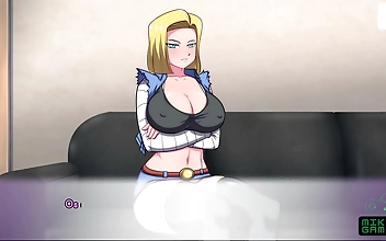CD-worthy sex tape of Android 18 from Dragon ball for money on Waifuhub