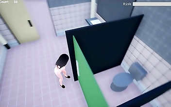 Revealing Risk: 3D Hentai Game with Public Exhibition Simulation - PornPlay
