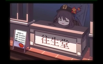 Hu Tao: Luscious Chinese Enchantress Unleashes Her Slutty Side in JAV Hentai Fantasy