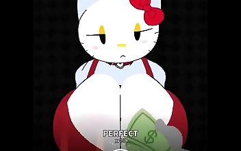 JAV Porn: Watch Slutty Hello Kitty Get Naughty to Earn Some Cash!