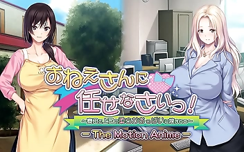 JAV Uncensored: Blissful MILF Gets Luscious Breasts Squeezed By Her Boss In an Anime Bath Scene!