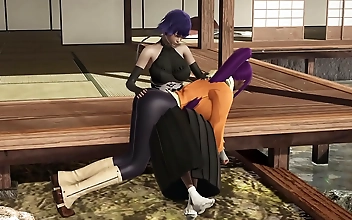 Get Your Dick Wet With Soft Futa Yoruichi As She Spanks and Fucks You Hard -JAV Uncensored