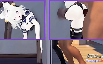 Award-Winning Asian Beauty Fillian Showcases Her Irresistible Curves in Wall Play!