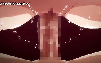 Japanese Hentai: One Lucky Boy gets Luscious Lovin from 4 Enchanting Women!