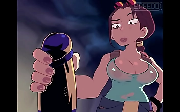 JAV Slut Laras Tomb Raided for Ultimate Pleasure