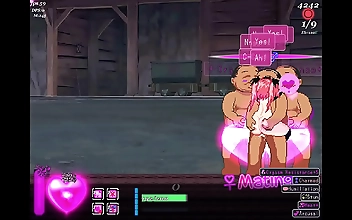 Horny MILF Eris Dysnomia Gets Pounded by Multiple Partners in a Row!