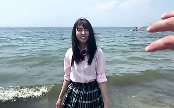 luscious JAV Enchantress Gets Fucked After a Day at the Beach - She Kisses Her Uncle With Thick Kisses