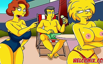 Experience the Depraved Beauty of the Caribbean with Naughty Simptoons Comics