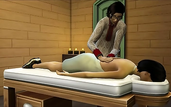 Insatiable Asian Stepmom Gives Amazing Massages After Hours