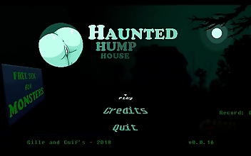 Haunted House Orgy: Hentai Halloween Game with Futanari Monsters Chasing Cum