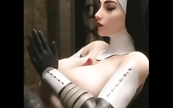Unleash Your Inner Slut with Rekind3D s Nun World!